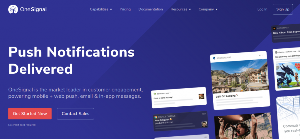 push notifications de onesignal