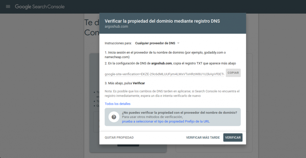 incorporación de posicionamiento de Google en WordPress
