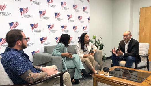 Discover - expert panel on entrepreneurship development for the State Department - Tech Camp